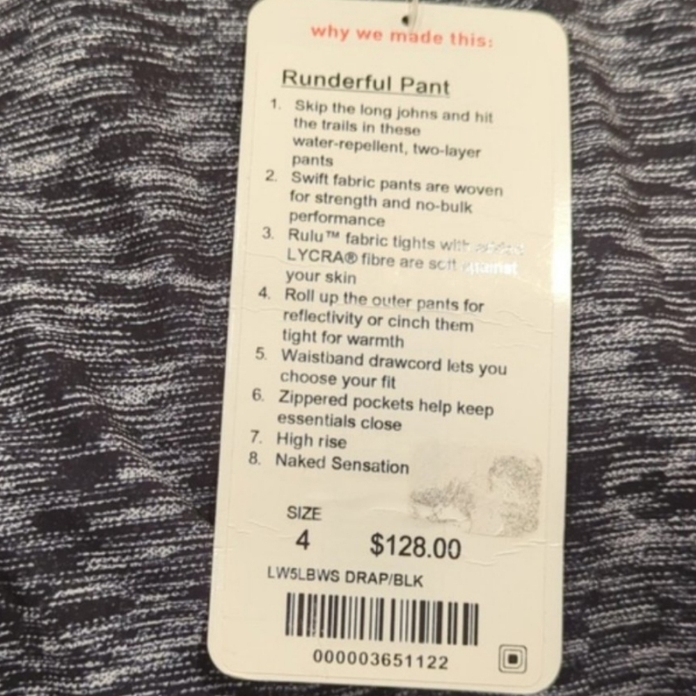 Lululemon runderful pant - Picture 3 of 3